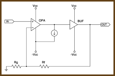 opamp bias schematic, ideal