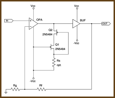 opamp
bias schematic, cascode method